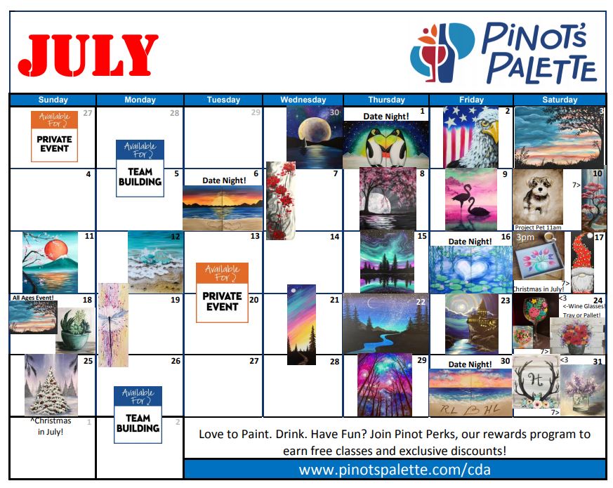 July Calendar!
